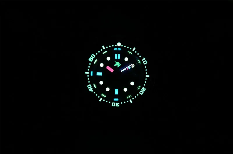 

Proxima sbbn unicorn Diver Watch PVD black Men Mechanical Watches 200M Waterproof Luminous 2020 Sport Relojes Blush