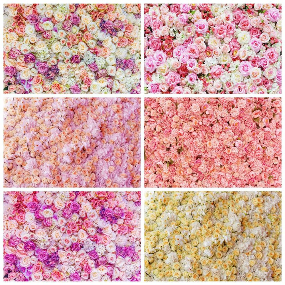 Свадебный фон с весенним цветком Фотофон на День святого Валентина для