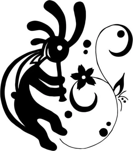 

Виниловая наклейка на окно грузовика для Kokopelli