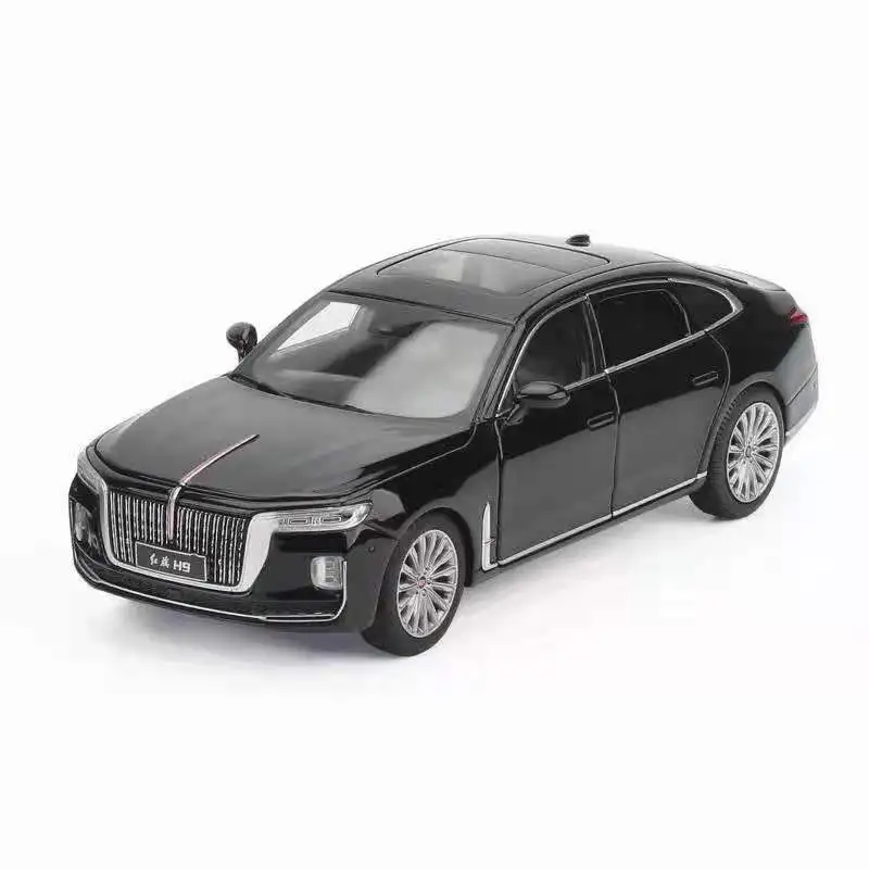 

Модель игрушечного автомобиля HONGQI H9 из искусственного металла, модель из сплава, игрушка для детей, Подлинная лицензия, коллекция, подарок, ...