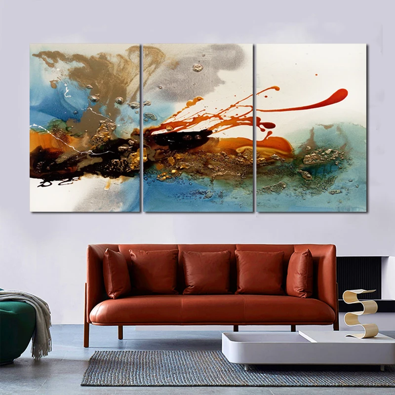 RELIABLI Арт холст Картина Красочные облака фотографии Wall ART Для Гостиная украшения