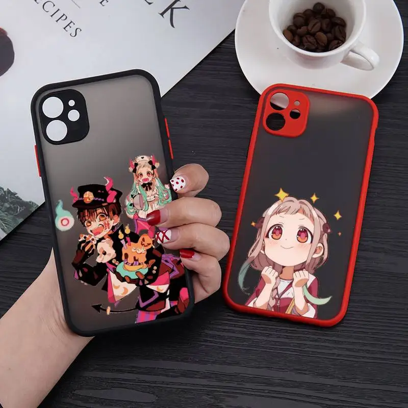 

Japan Anime Hanako Kun Yugi Phone Case matte transparent For iphone 11 12 13 6 s 7 8 plus mini x xs xr pro max cover