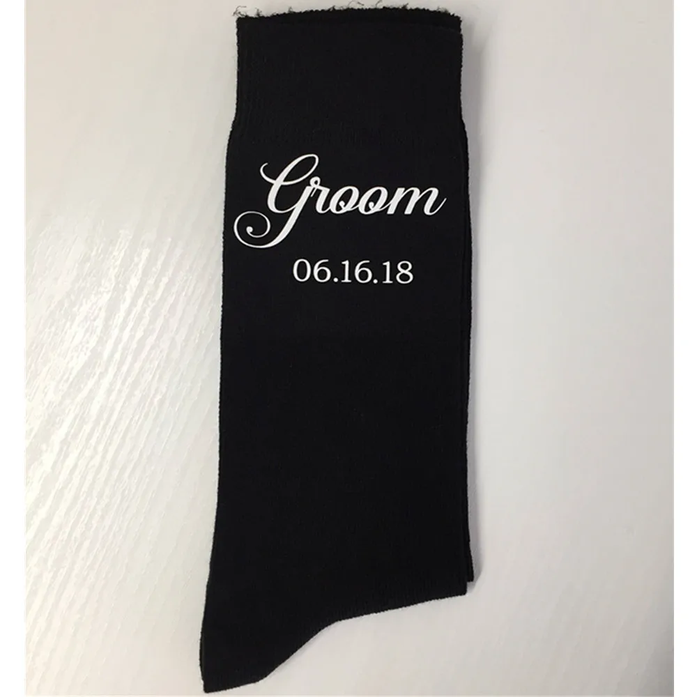 Уникальные индивидуализированные носки &quotПапа жениха&quot индивидуальные для