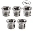 Резьбовой Адаптер для штатива камеры от 14 до 38 дюйма, преобразующий винтовой адаптер с гайкой (10 шт.)