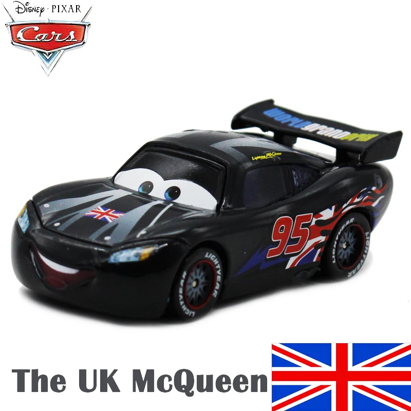 Pixar коллекция тачки государственная Англия маленький автомобиль McQueen