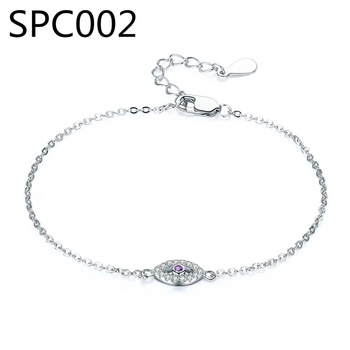(С коробкой) SPC1 сплав фиолетовый муранский GlasHot серебряный цвет Королевская