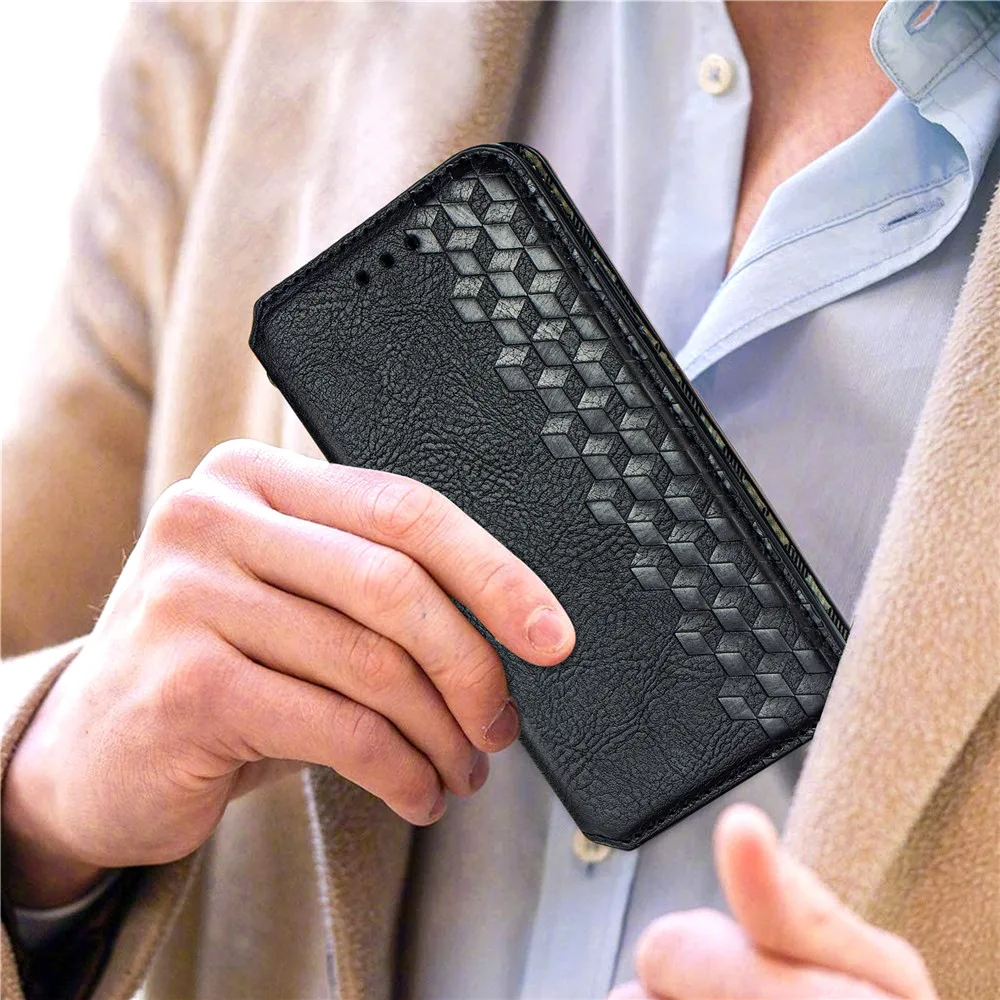 Leather Case For Xiaomi Poco X3 F4 F3 GT 12 11 10 Ultra Lite Redmi 9A 9C Note 11 10 9 S 9T 8T Pro Max K30 Flip Wallet Card Cover