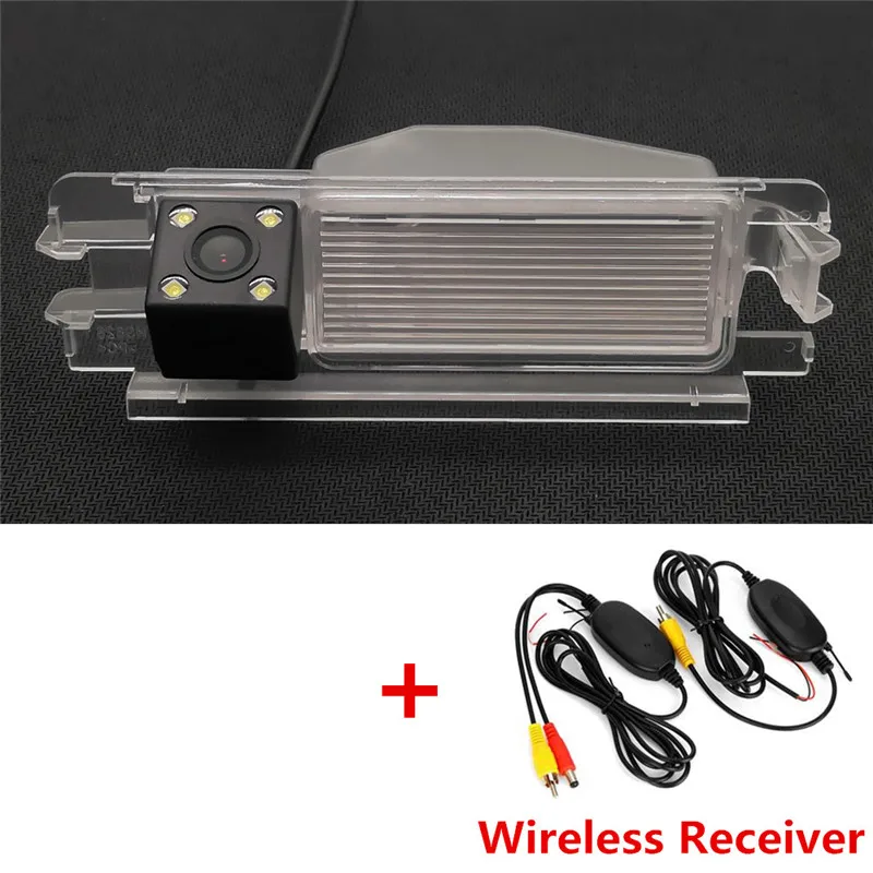 Camera x Wireless YIFOUM 170 градусов ночного видения HD камера заднего вида для Renault Dacia Pulse Sandero Stepway Clio 2 Logan ii L8 - Название цвета: Camera x Wireless