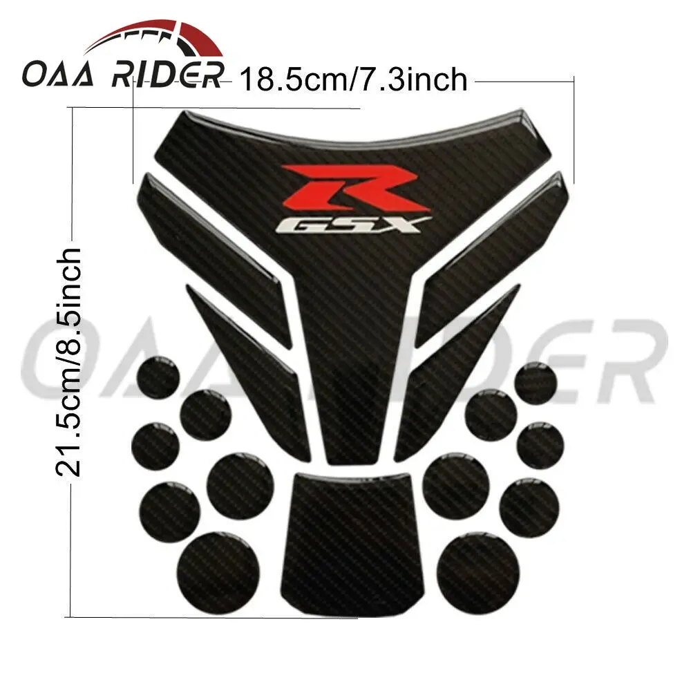 3D углеродного волокна топливного бака Pad Стикеры для Suzuki GSXR600 GSXR750 GSXR1000 GSX-R K1 K3 K4 K5 K6