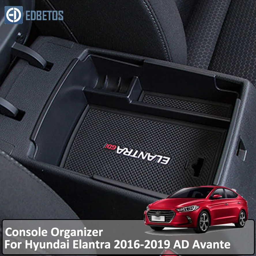 Подлокотник для хранения перчаток для hyundai Elantra Avante AD- органайзер для центральной консоли лоток Elantra аксессуары для интерьера