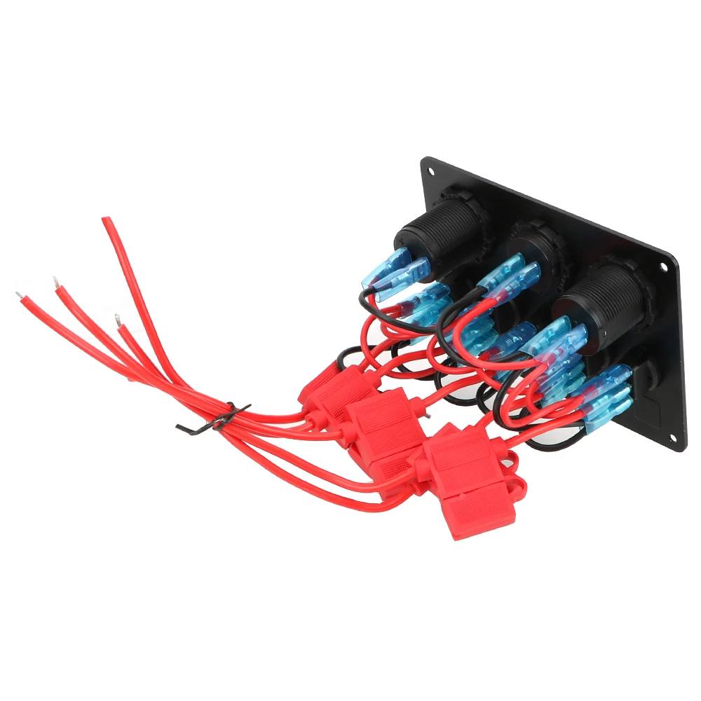 YOSOLO Цифровой вольтметр двойной USB Порты и разъёмы 12V Выход Комбинации