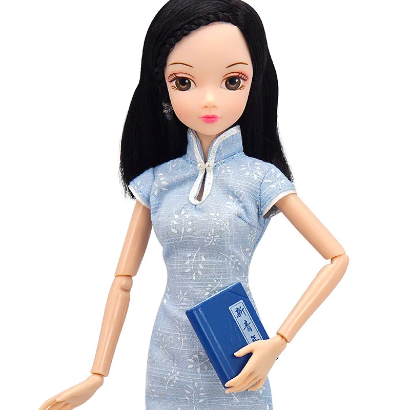 

11-дюймовая китайская эксклюзивная кукла-Ципао #99042(1 кукла) не включает аксессуары