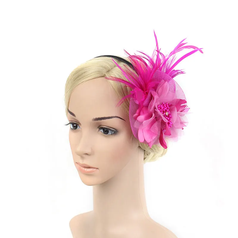 Брендовая Новая модная сексуальная женская шляпа Sinamay для коктейвечерние