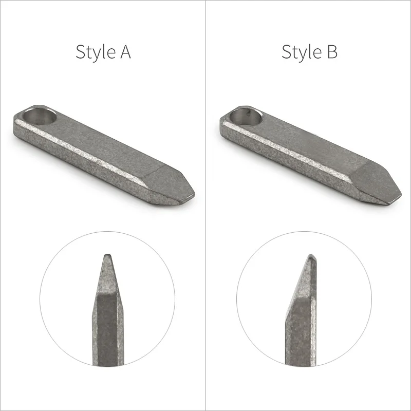 Отвертка брелок для ключей EDC инструмент из титанового сплава открытый Титан