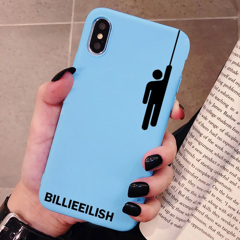 Billie Eilish чехол с логотипом для Xiaomi Redmi Note 7 6 5 5A 4 4X K20 Pro силиконовый Мягкий ТПУ