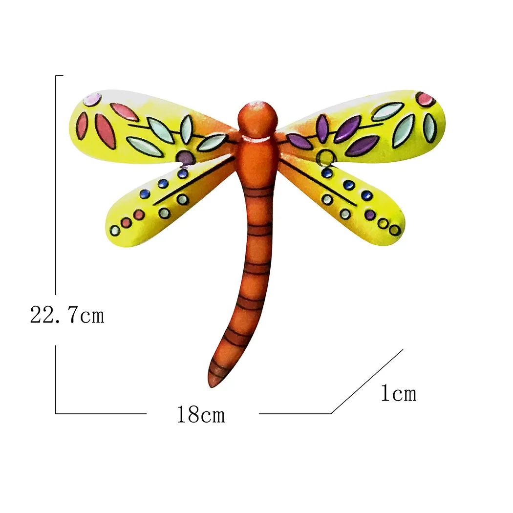 

Colourful Ornament Decoration Dragonfly Fence Greenhouses Hanging Iron