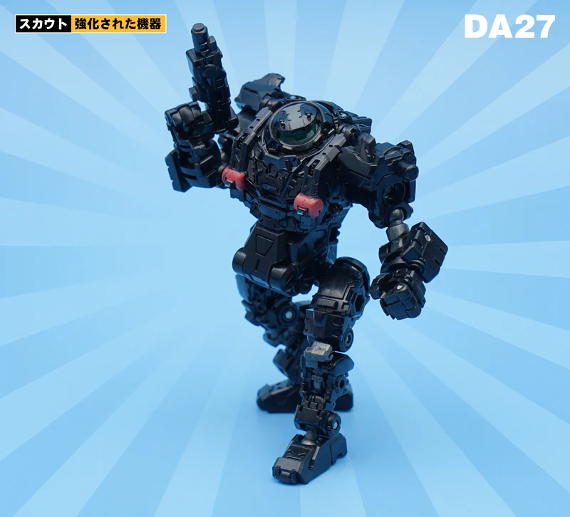 MFT трансформер DA27 Diaclone Power ed suit Suit Black Mech Solider Lost Planet Action Figure Toy|Игровые фигурки и