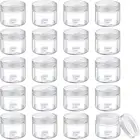 Набор пластиковых контейнеров с крышкой для жидких кремов, 20 шт.