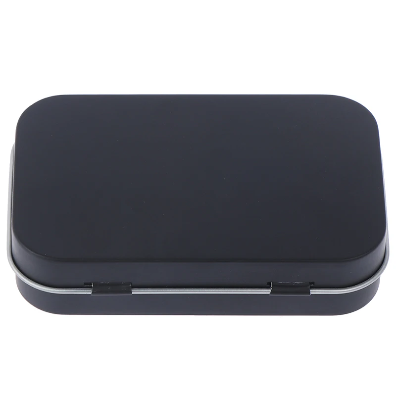 Портативная коробка для таблеток чехол мини-металлическая упаковка жестяная