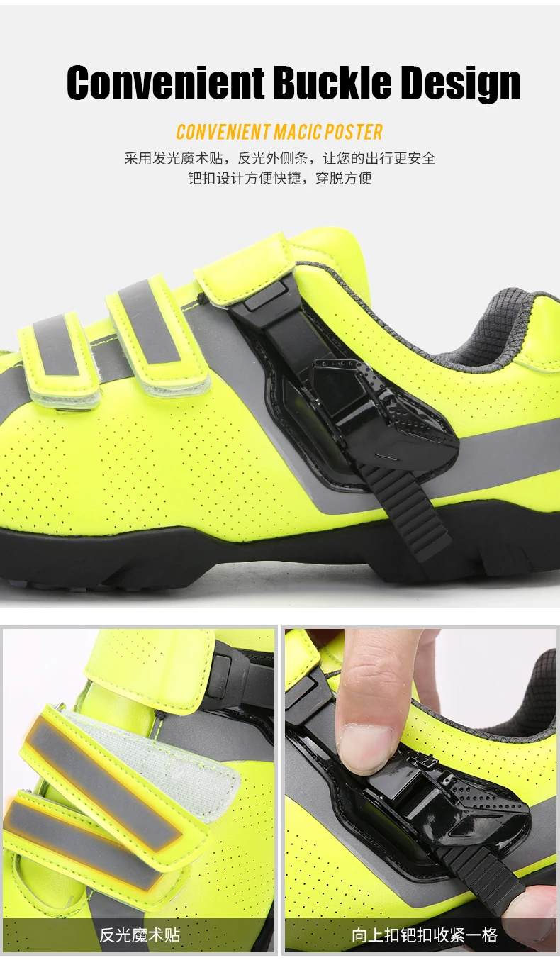 Road Bike Shoes Men Bicycle Sneakers Anti-slip Breathable Cycling Shoes Triathlon Athletic Sport Shoes Zapatos Bicicleta 37-48
