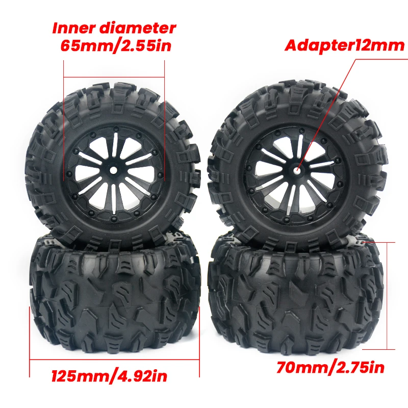 1/10 радиоуправляемая модель автомобиля гоночный монстр Бигфут внедорожник багги