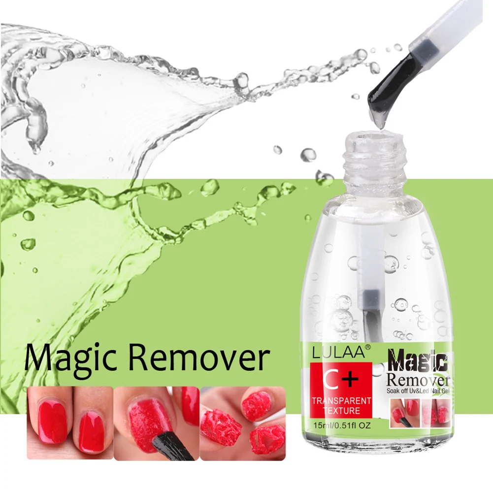 

15ML Magic Nail Polish Remover Burst Gel Fast Remover Soak Off Nail Cleaner M88