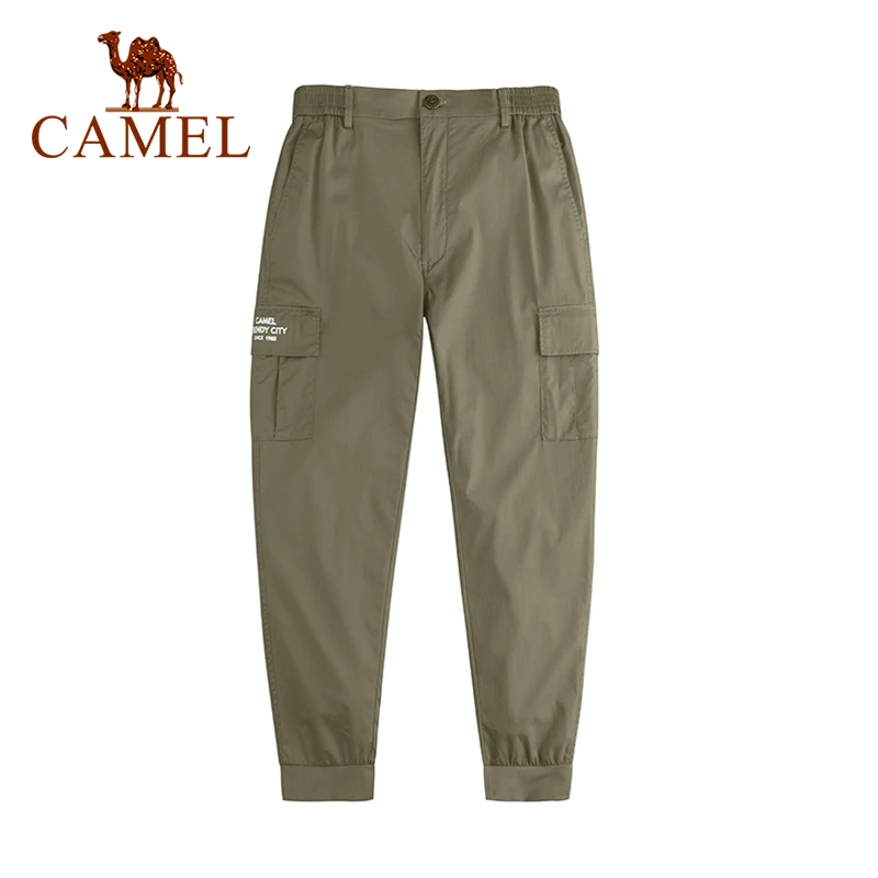 Брюки CAMEL мужские спортивные удобные повседневные штаны джоггеры хлопковые