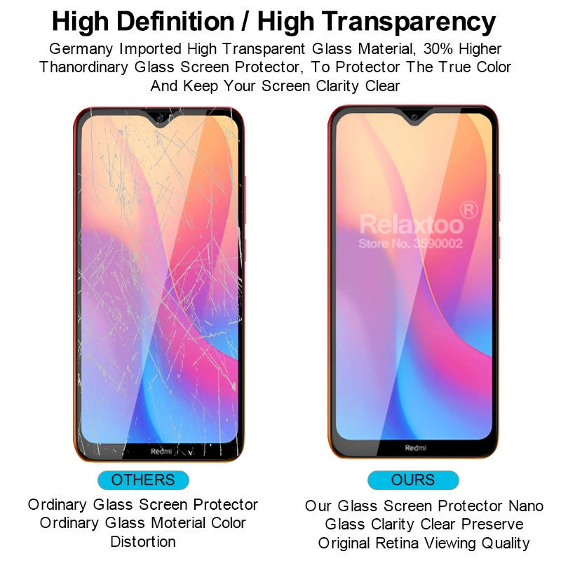 Закаленное стекло для xiaomi Redmi 8A Защита экрана 8 a a8 xaomi xiomi Redmi8A red mi 8a защитное