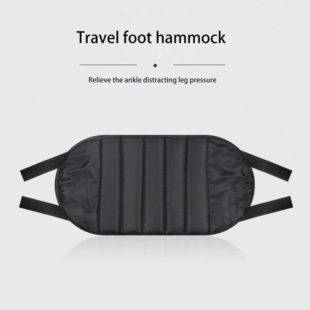

Aircraft Footrest Portable Adjustable Footrest Foot Hammock Travel Footbed Bed Home And Outdoor