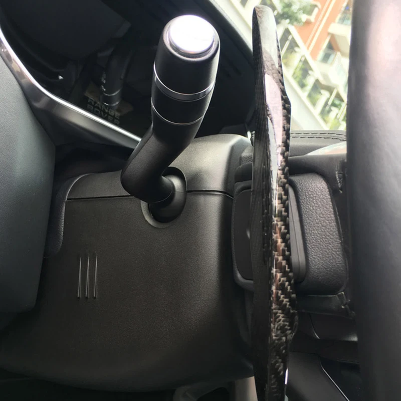Т-карбоновое рулевое колесо Paddle Shifter Shift Extension для Land Rover Range Discovery Sport Evoque HSE |