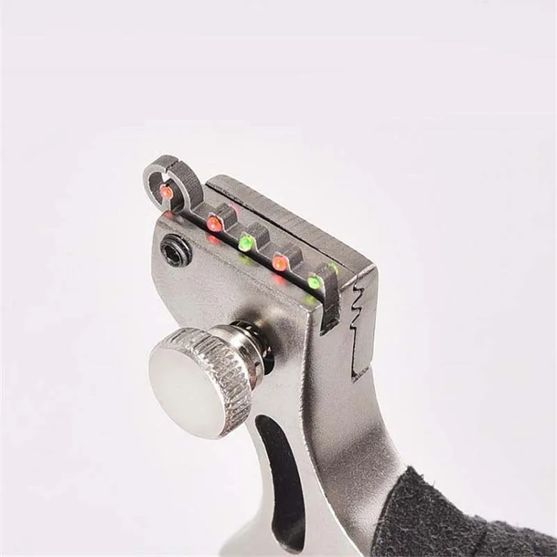 

Stainless steel Slingshot For Hunting Catapult Flat rubber Band Outdoor Shooting Powerful Handheld Bow New 2018
