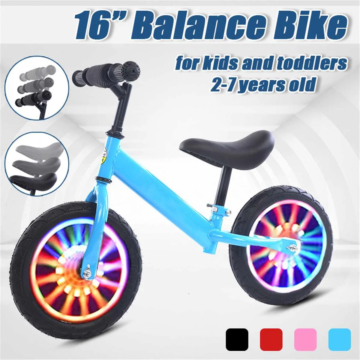 

Беспедальный велосипед детские ходунки игрушечный велосипед для От 3 до 6 лет для мальчиков и девочек, детей дошкольного возраста, бесплатна...