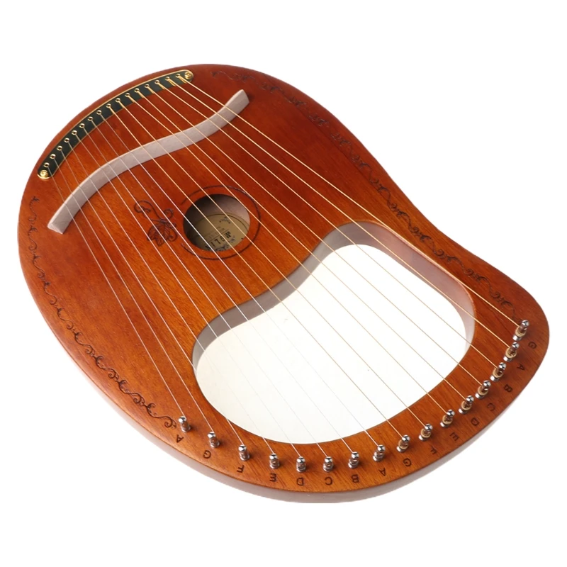 

Портативный деревянный музыкальный инструмент Lyre Harp с 16 струнами