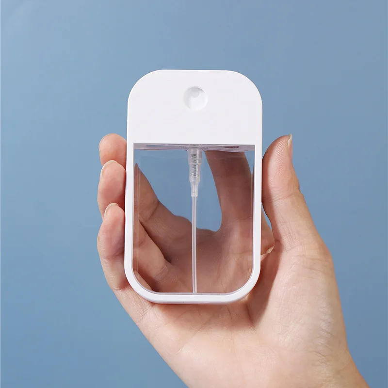 

Portable Perfume Spray Bottle 38ml Plastic Moisturizing Water Box Card Type Perfume Spray Bottle Perfume Refillable Bottle