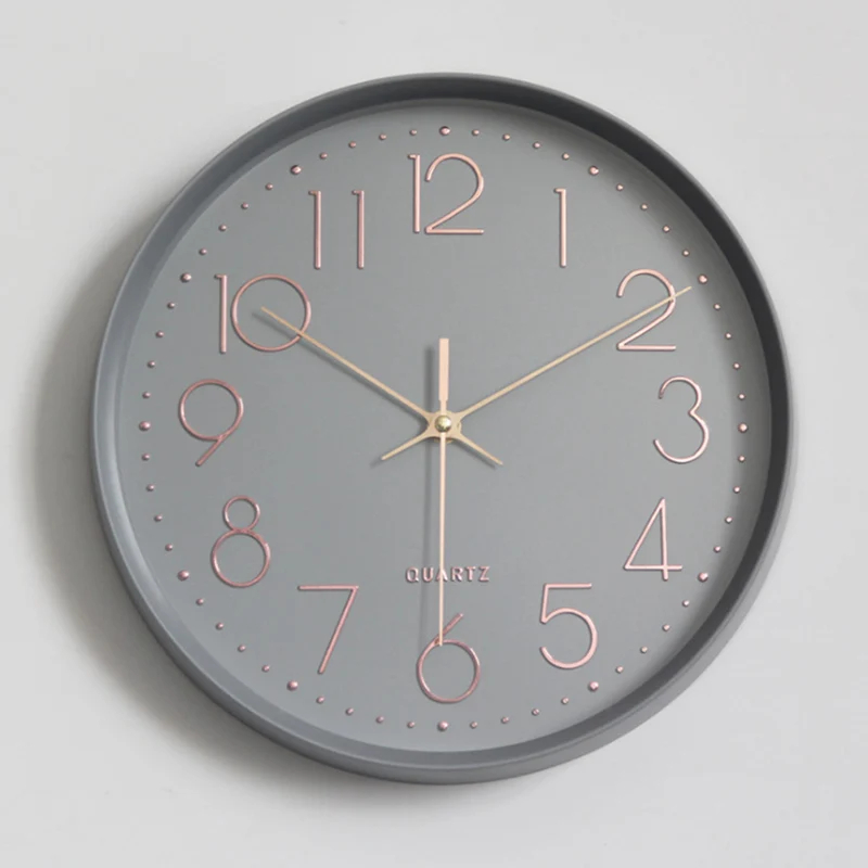 

Популярные дизайнерские настенные часы INS, бесшумные настенные часы в скандинавском стиле, украшение для гостиной и дома, Модные подвесные ...