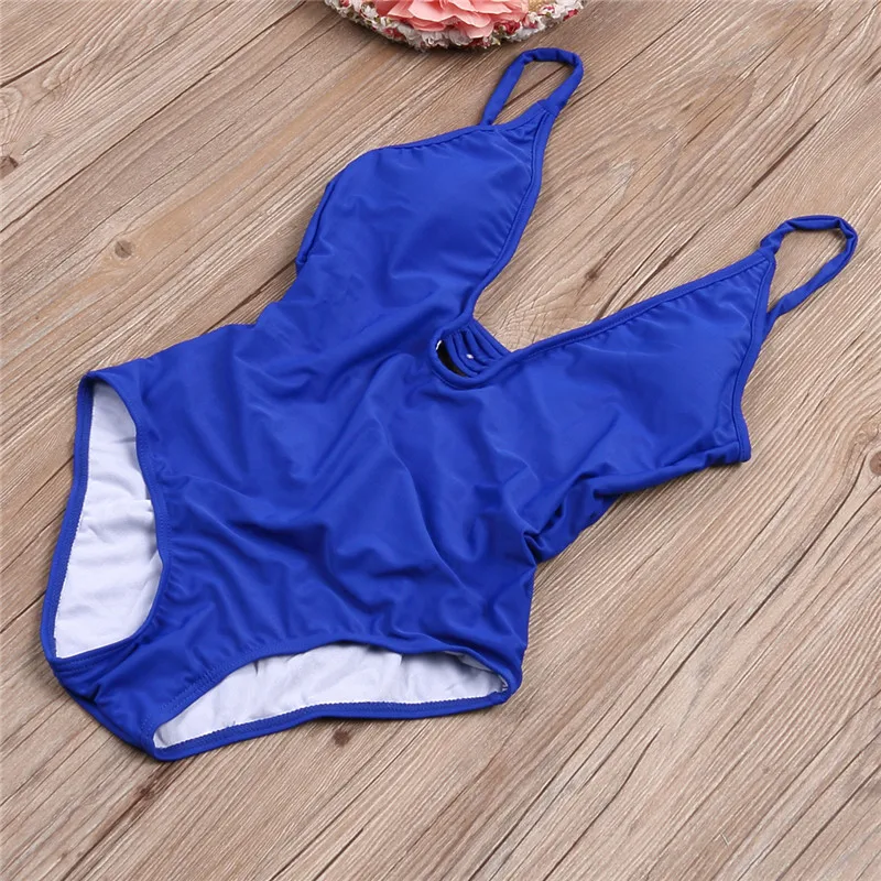 Сексуальный цельный купальник женский новый сдельный ретро боди пляжная одежда