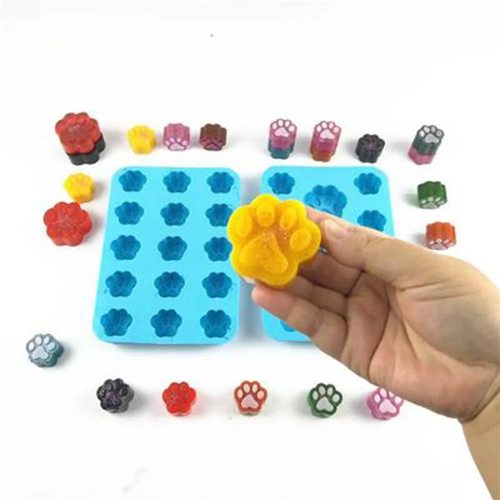 

Форма для шоколада в виде собачьей лапы Bingge, силиконовая форма для льда, форма для выпечки, инструменты для печенья