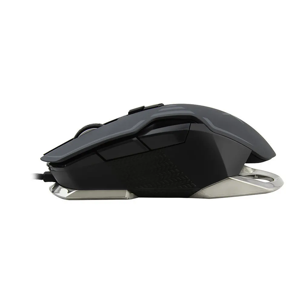 Delux M628 PMW3389 сенсорная игровая RGB компьютерная геймерская мышь 9 Кнопок эргономичная Проводная Usb оптическая ПК 3D игровая мышь 16000 dpi мыши