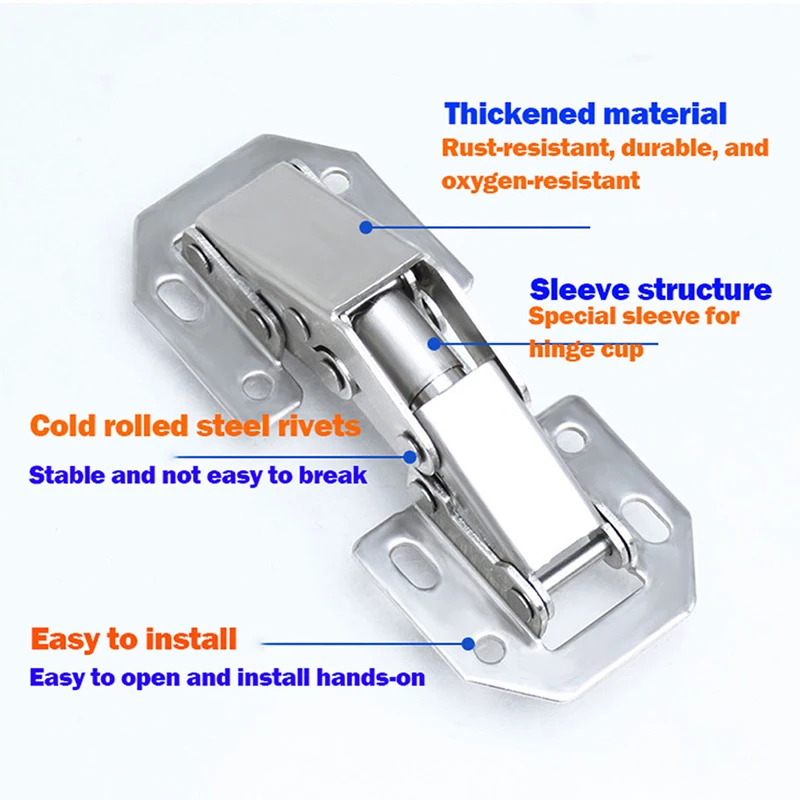 4/6/10 шт. дверные петли для шкафа | Обустройство дома