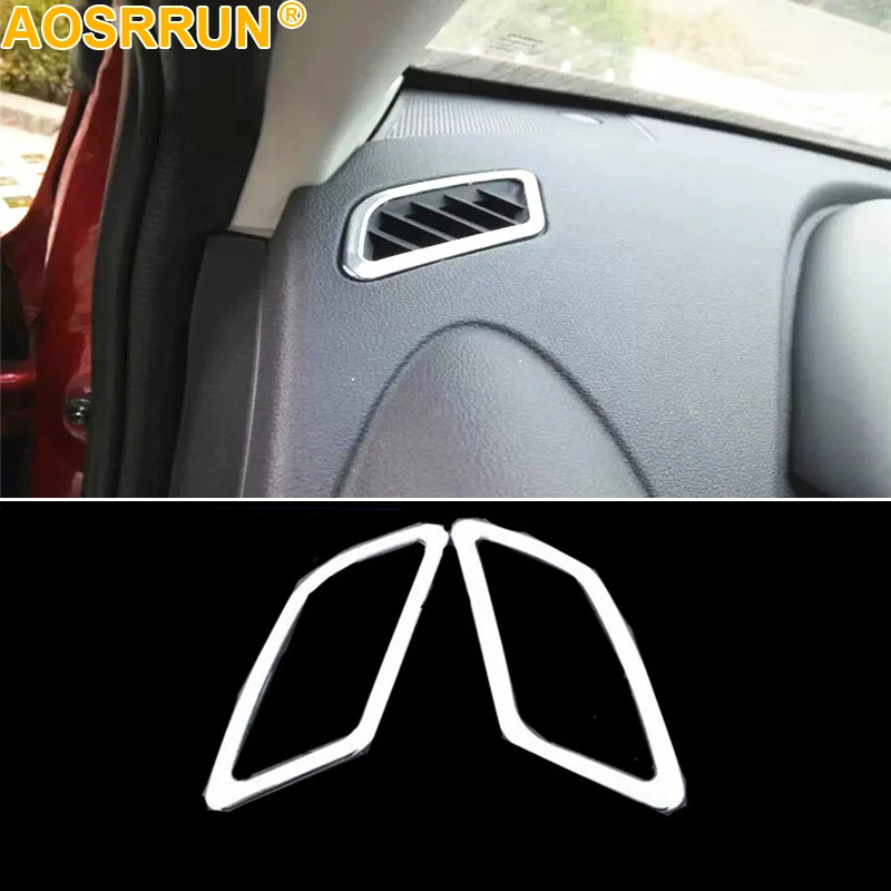 Air conditioner outlet ABS Chrome sequins cover For Nissan Qashqai 2011 2012 2013 2014 J10