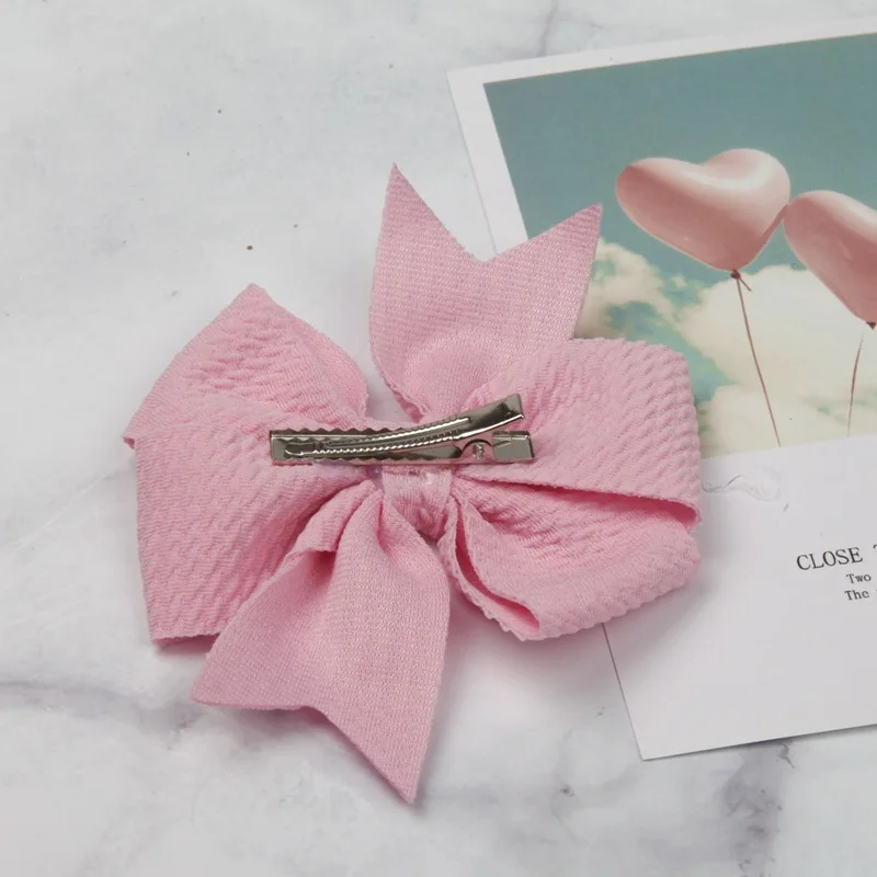 Детские заколки для волос с бантиком маленьких девочек плотная повязка на голову