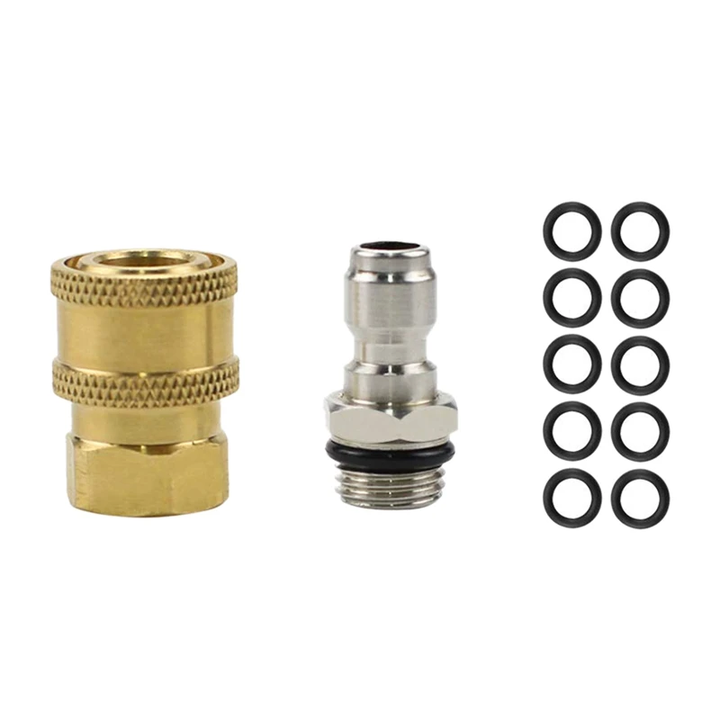 

1/4 Inch Quick Connector Adapter Stainless Steel Ferrule Female Seals Equipment