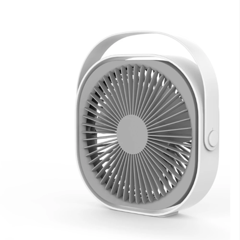 New 6 Inch USB Desktop Fashion Mini Charging Fan Handheld Portable 360 Rotation Adjustable Angle for Office Household Traveling | Дом и сад
