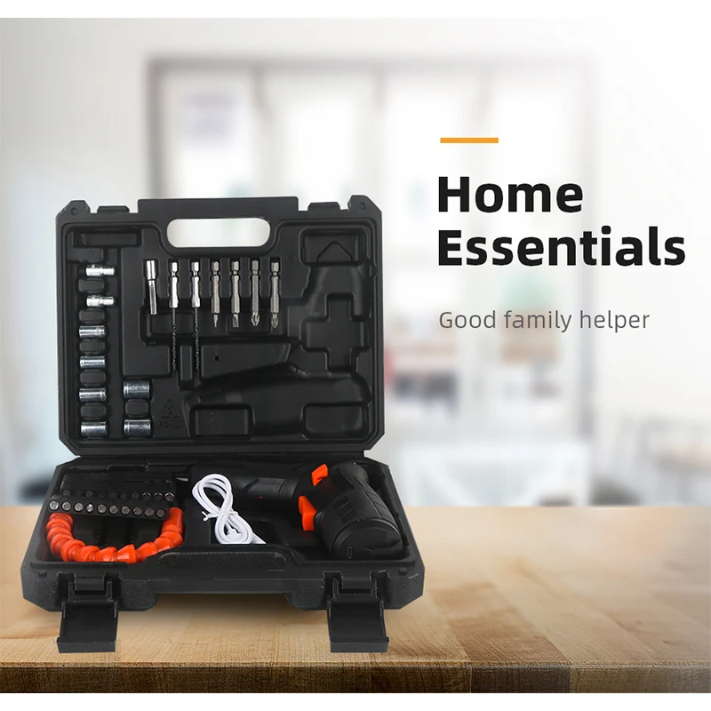 

Cordless Mini electric screwdriver 4.2V USB chargeable Wireless Screwdriver Repair Tools Electric Drill Cordless Power Tools