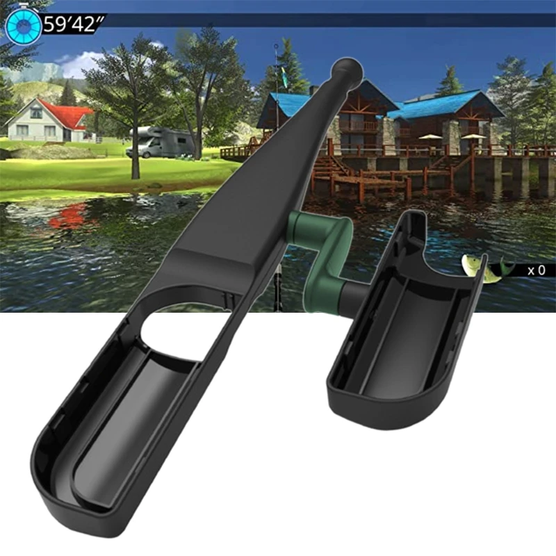 

Рыболовная удочка для Switch Joy-Con, игровой комплект для рыбалки с контроллером Switch, портативная и легкая Удочка басовый комплект