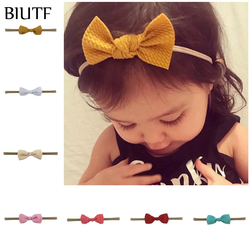 1 шт./лот узкая эластичная нейлоновая повязка на голову с 3 2 дюймов из ткани