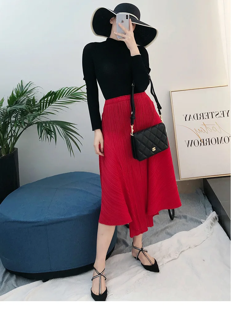 Женская одежда LANMREM в сложенном виде новинка 2021 винтажная узкая большой размер