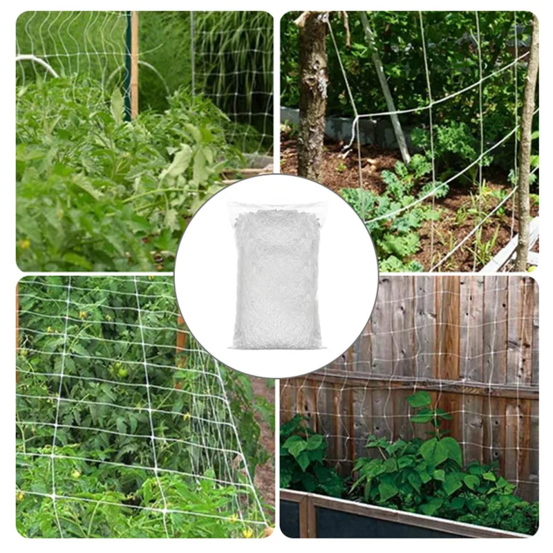 

5/20M Plant Lattice Mesh Heavy-Duty Polyester Plant Vine Support Climbing Hydroponics Garden Net Accessories Multifunctio