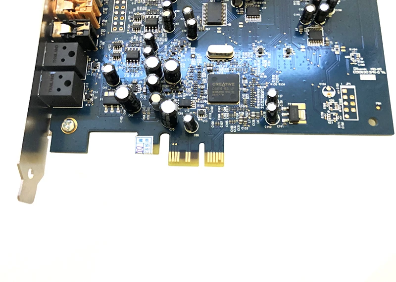 Б/у 100% рабочий креативный звуковой бластер SB1040 X-Fi Xtreme Audio PCI-E звуковая карта режим