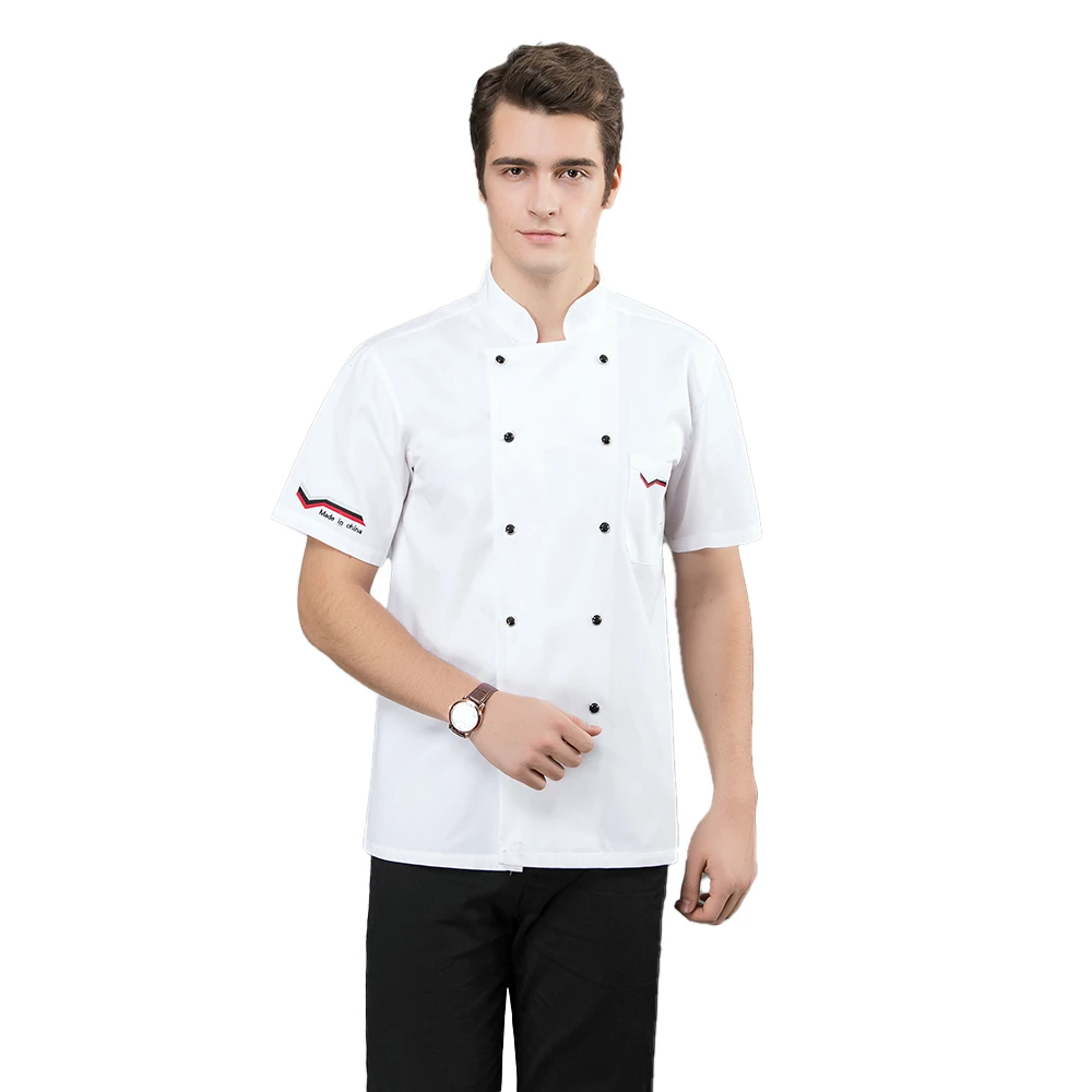 Мужская женская униформа для шеф повара мужская форма с коротким рукавом